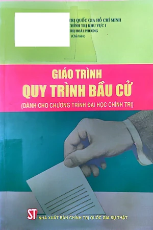 Ảnh bìa của Giáo trình quy trình bầu cử