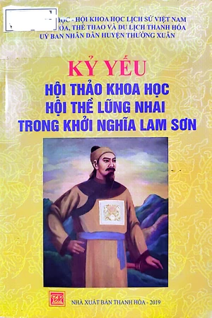 Ảnh bìa của Kỷ yếu Hội thảo khoa học Hội thề Lũng Nhai trong khởi nghĩa Lam Sơn