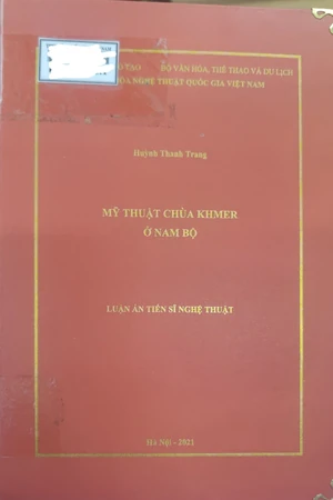 Ảnh bìa của Mỹ thuật chùa Khmer ở Nam Bộ