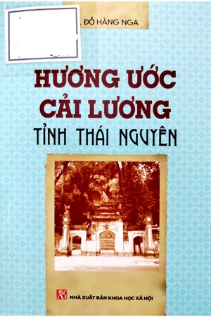 Ảnh bìa của Hương ước cải lương tỉnh Thái Nguyên