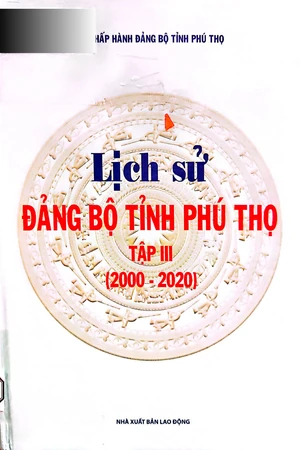Ảnh bìa của Lịch sử Đảng bộ tỉnh Phú Thọ 2000 2020