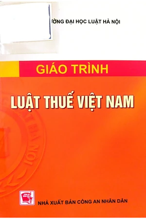 Ảnh bìa của Giáo trình luật thuế Việt Nam