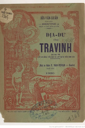 Ảnh bìa của Địa dư tỉnh Trà Vinh