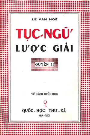 Ảnh bìa của Tục ngữ lược giải - Tập 2
