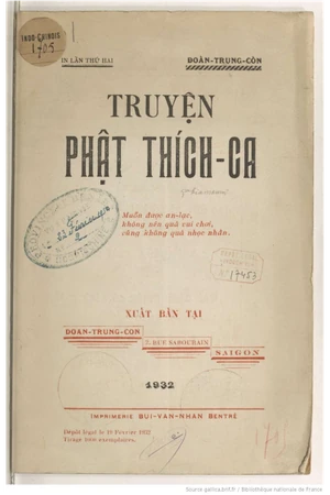 Ảnh bìa của Truyện Phật Thích Ca