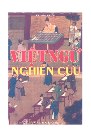 Ảnh bìa của Việt ngữ nghiên cứu