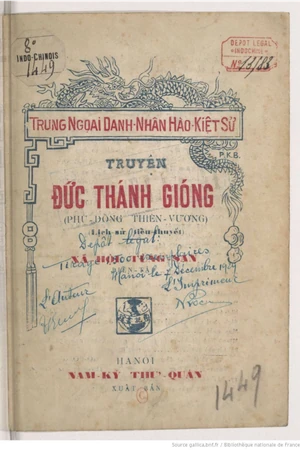 Ảnh bìa của Truyện Đức Thánh Gióng