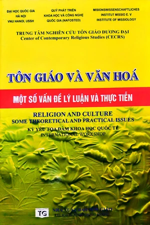 Ảnh bìa của Tôn giáo và văn hoá một số vấn đề lý luận và thực tiễn