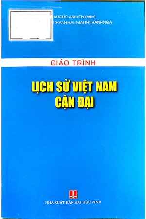 Ảnh bìa của Giáo trình Lịch sử Việt Nam cận đại