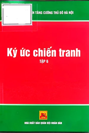Ảnh bìa của Ký ức chiến tranh tập 6