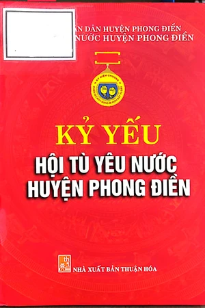 Ảnh bìa của Kỷ yếu hội tù yêu nước huyện Phong Điền