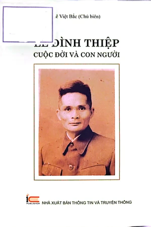 Ảnh bìa của Lê Đình Thiệp cuộc đời và con người