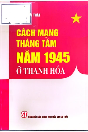 Ảnh bìa của Cách mạng tháng tám năm 1945 ở Thanh Hóa