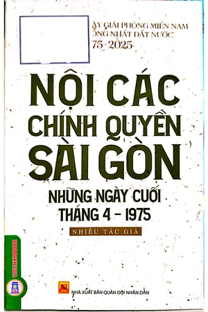 Ảnh bìa của Nội các chính quyền Sài Gòn những ngày cuối tháng 4-1975