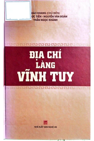 Ảnh bìa của Địa chí làng Vĩnh Tuy