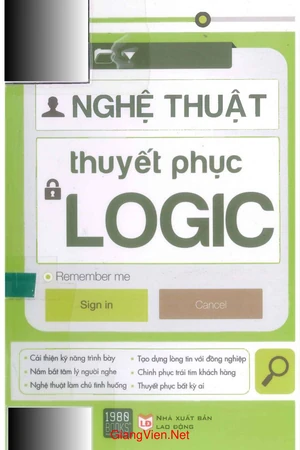 Ảnh bìa của Nghệ thuật thuyết phục Logic
