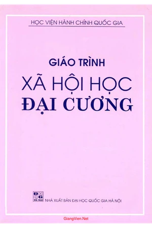 Ảnh bìa của Giáo trình Xã hội học đại cương