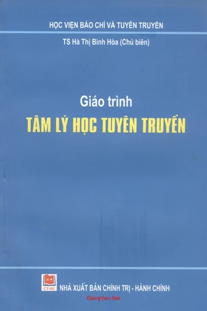 Ảnh bìa của Giáo trình tâm lý học tuyên truyền