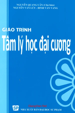 Ảnh bìa của Giáo trình Tâm lý học đại cương (tác giả Nguyễn Quang Uẩn)