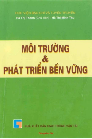 Ảnh bìa của Môi trường và phát triển bền vững