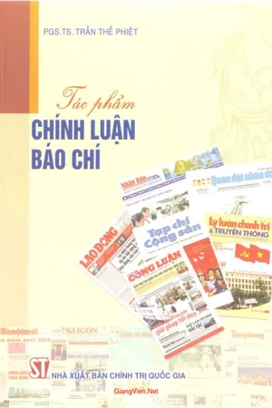 Ảnh bìa của Tác phẩm chính luận báo chí