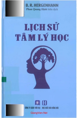 Ảnh bìa của Lịch sử tâm lý học