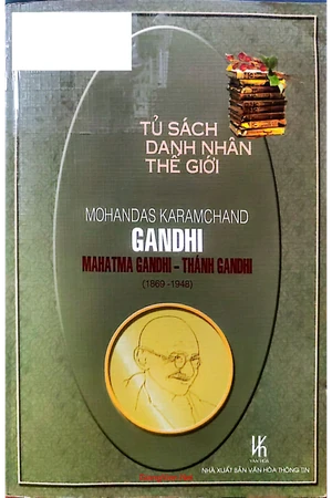 Ảnh bìa của Mohandas Karamchand Gandhi Mahatma Gandhi Thánh Gandhi 1869 - 1948