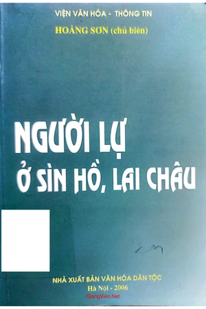 Ảnh bìa của Người Lự ở Sìn Hồ Lai Châu