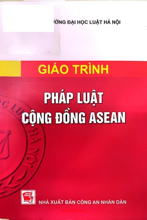 Ảnh bìa của Giáo trình pháp luật cộng đồng Asean