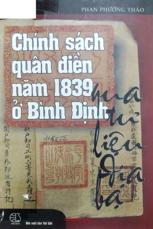 Ảnh bìa của Chính sách quân điền năm 1839 ở Bình Định