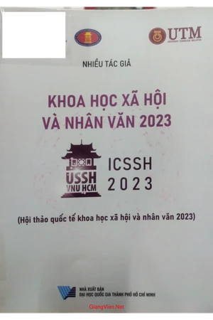 Ảnh bìa của Hội thảo quốc tế  Khoa học xã hội và nhân văn 2023