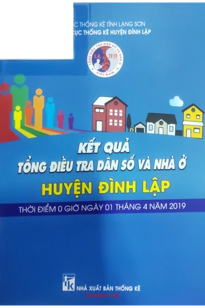 Ảnh bìa của Kết quả tổng điều tra dân số và nhà ở huyện Đình Lập