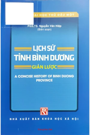 Ảnh bìa của Lịch sử tỉnh Bình Dương giản lược