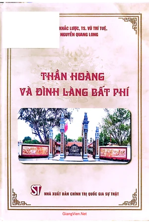 Ảnh bìa của Thần hoàng và đình làng Bất Phí