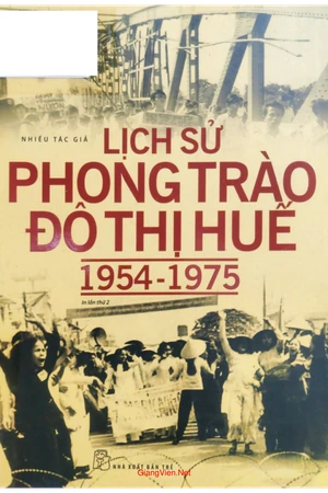 Ảnh bìa của Lịch sử phong trào đô thị Huế