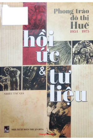 Ảnh bìa của Phong trào đô thị Huế từ 1945 đến 1975