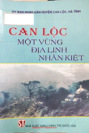 Ảnh bìa của Can Lộc một vùng địa linh nhân kiệt