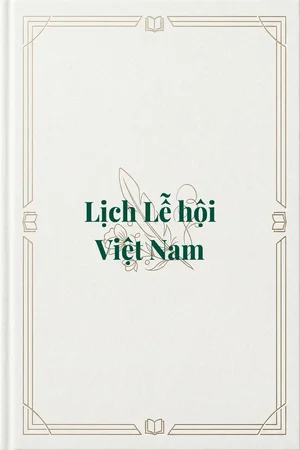 Ảnh bìa của Lịch Lễ hội Việt Nam