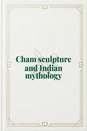 Ảnh bìa của Cham sculpture and Indian mythology