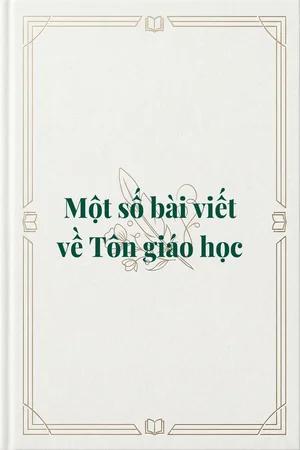 Ảnh bìa của Một số bài viết về Tôn giáo học