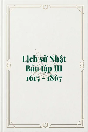 Ảnh bìa của Lịch sử Nhật Bản tập III 1615 - 1867