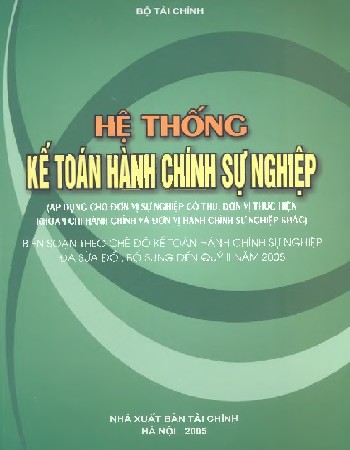 Hệ thống kế toán hành chính sự nghiệp