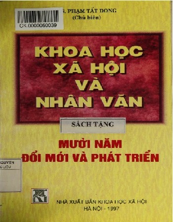 Khoa học xã hội và nhân văn