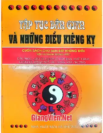 Tập tục dân gian và những điều kiêng kỵ