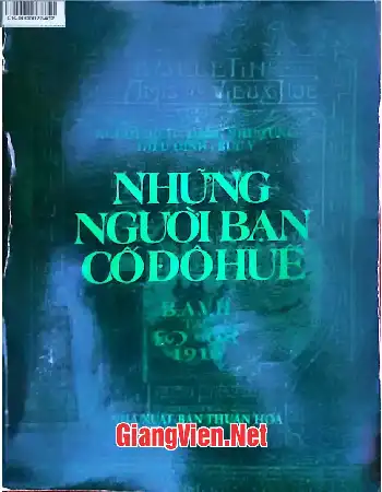 Những người bạn cố đô Huế, tập 3: 1916