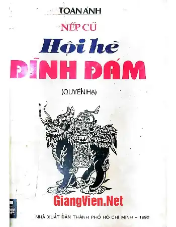 Nếp cũ hội hè đình đám, Quyển hạ