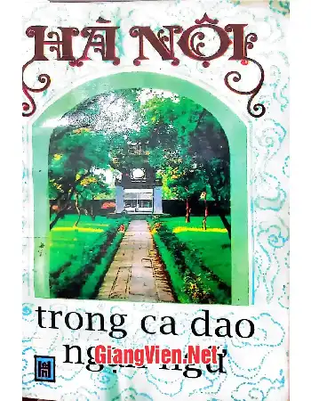 Hà Nội trong ca dao ngạn ngữ