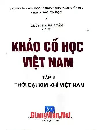 Khảo cổ học Việt Nam Tập 2 - Thời đại Kim khí Việt Nam