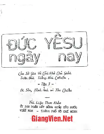 Đức Yêsu ngày nay, tập III: Di sản, hình ảnh và toả chiếu