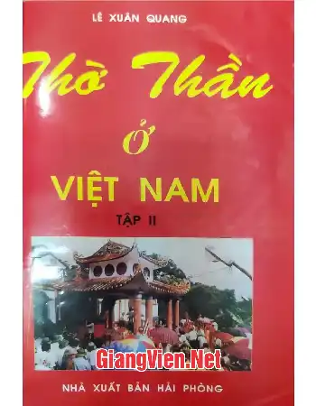 Thờ thần ở Việt Nam, tập II
